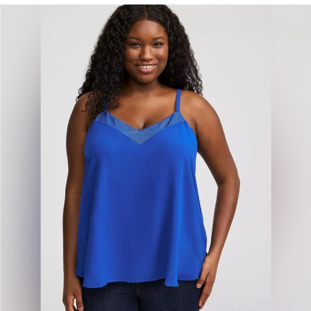 Torrid Royal Blue Camisole Top Size 1